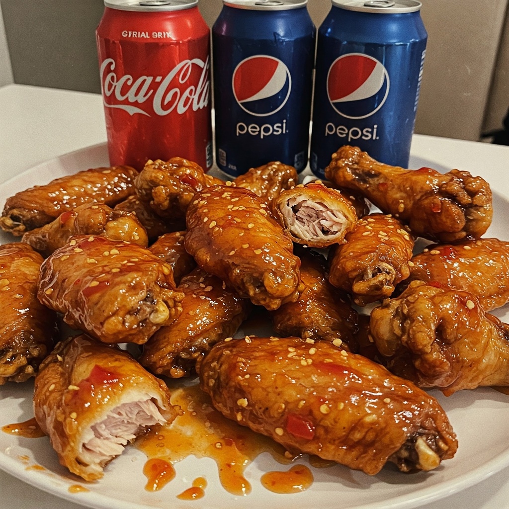 2lb Freshly Hand Breaded wings + 2 drinks